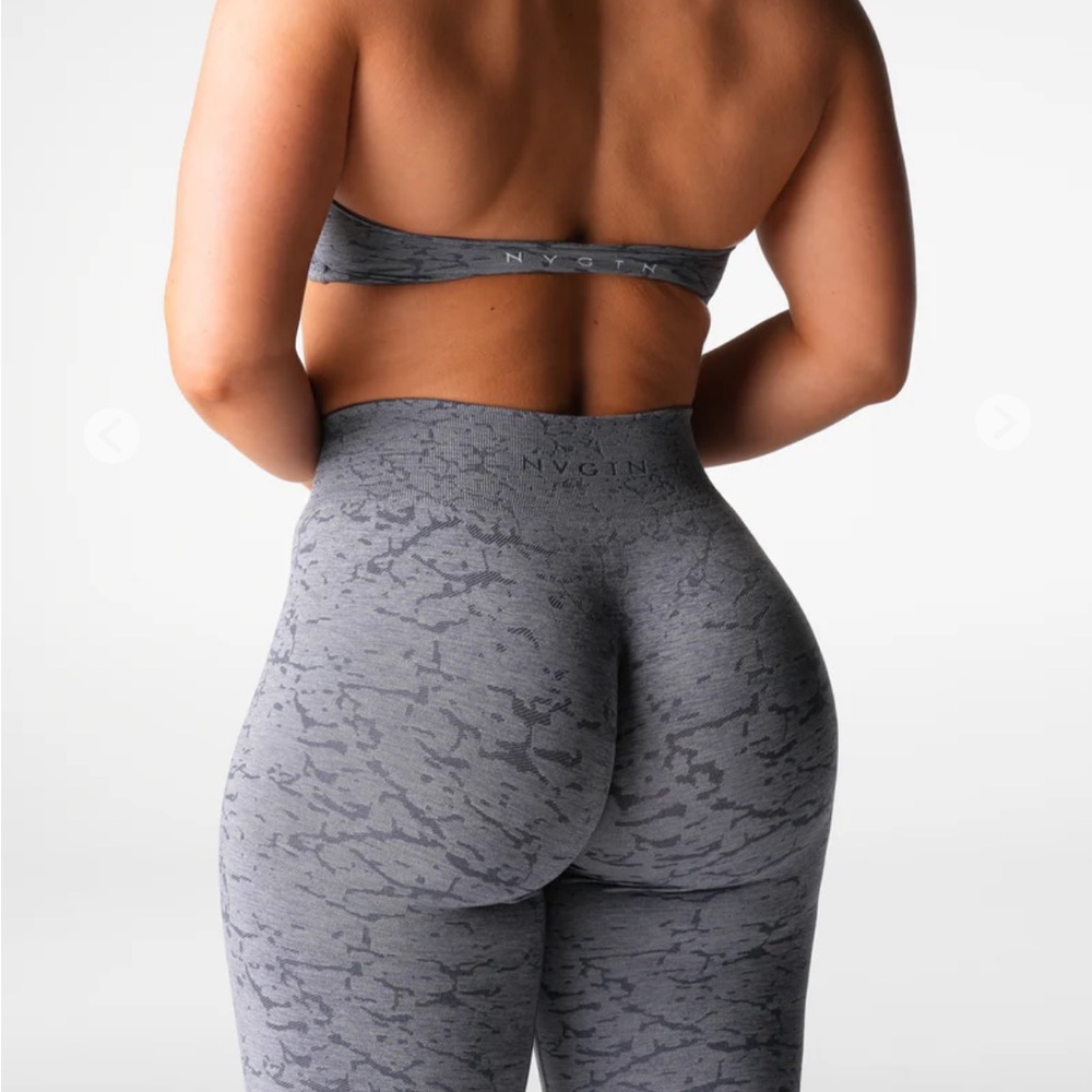 NVGTN Grey Breakthrough Seamless Leggings